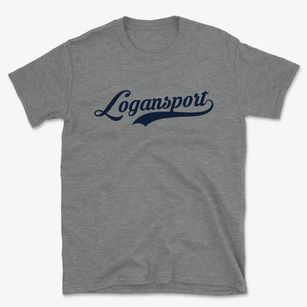 Logansport Indiana Vintage Team Basic T-Shirt