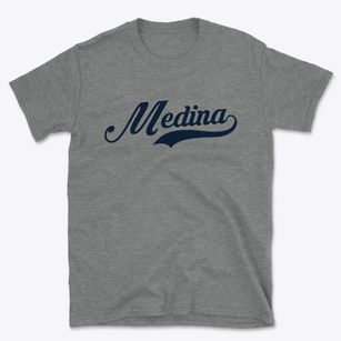 Medina North Dakota Vintage Team Basic T-Shirt