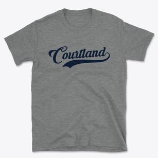 Courtland Kansas Vintage Team Basic T-Shirt