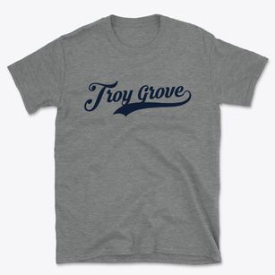 Troy Grove Illinois Vintage Team Basic T-Shirt