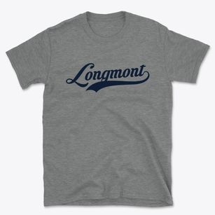 Longmont Colorado Vintage Team Basic T-Shirt