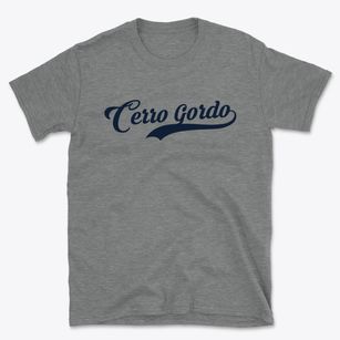 Cerro Gordo North Carolina Vintage Team Basic T-Shirt
