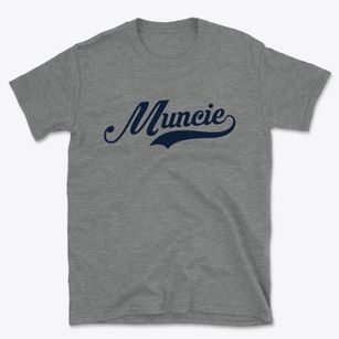 Muncie Illinois Vintage Team Basic T-Shirt