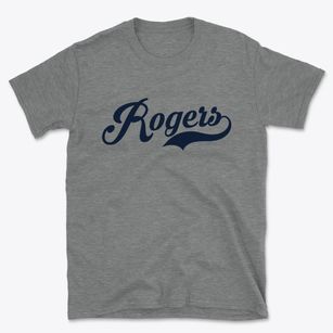 Rogers Nebraska Vintage Team Basic T-Shirt