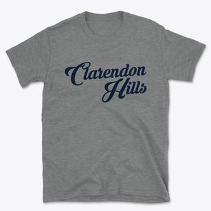 Clarendon Hills Illinois Vintage Team Basic T-Shirt