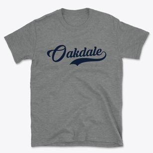 Oakdale Louisiana Vintage Team Basic T-Shirt