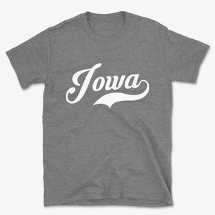 Iowa Louisiana Vintage Team Basic T-Shirt
