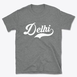 Delhi Louisiana Vintage Team Basic T-Shirt