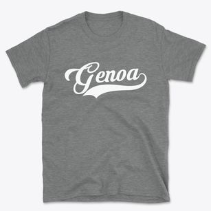 Genoa New York Vintage Team Basic T-Shirt