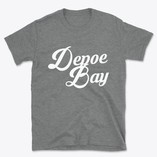 Depoe Bay Oregon Vintage Team Basic T-Shirt