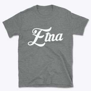 Etna California Vintage Team Basic T-Shirt