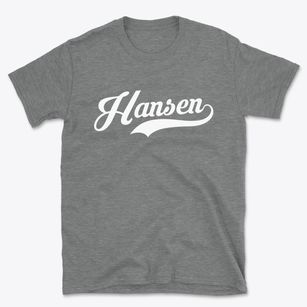 Hansen Wisconsin Vintage Team Basic T-Shirt