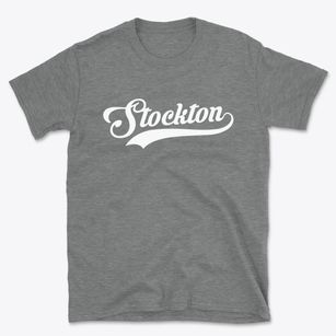 Stockton New Jersey Vintage Team Basic T-Shirt
