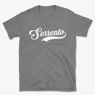 Sorrento Maine Vintage Team Basic T-Shirt