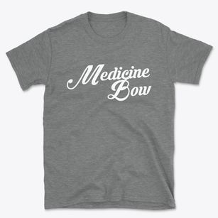 Medicine Bow Wyoming Vintage Team Basic T-Shirt