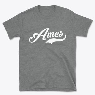 Ames Nebraska Vintage Team Basic T-Shirt