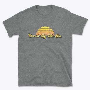 Carmel-by-the-sea California Sublime Sunset Basic T-Shirt
