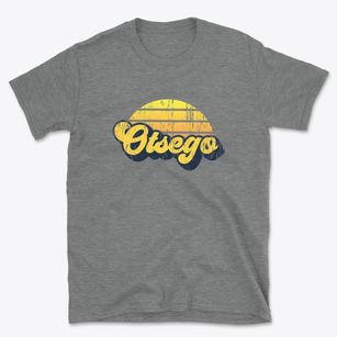 Otsego New York Sublime Sunset Basic T-Shirt