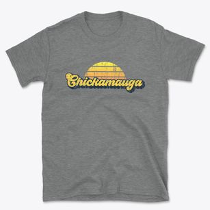 Chickamauga Georgia Sublime Sunset Basic T-Shirt