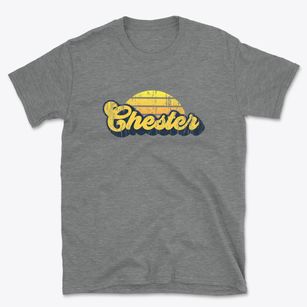 Chester West Virginia Sublime Sunset Basic T-Shirt
