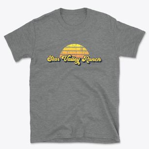 Star Valley Ranch Wyoming Sublime Sunset Basic T-Shirt