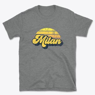 Milan Ohio Sublime Sunset Basic T-Shirt