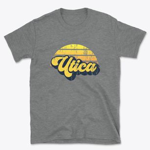 Utica Wisconsin Sublime Sunset Basic T-Shirt