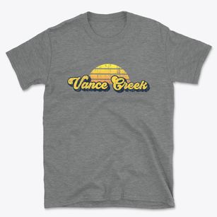 Vance Creek Wisconsin Sublime Sunset Basic T-Shirt