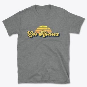Los Alvarez Texas Sublime Sunset Basic T-Shirt