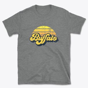 Buffalo North Dakota Sublime Sunset Basic T-Shirt
