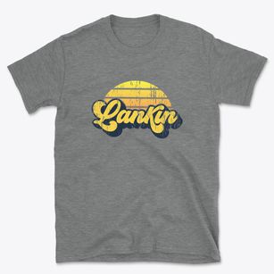 Lankin North Dakota Sublime Sunset Basic T-Shirt