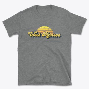 West Monroe Louisiana Sublime Sunset Basic T-Shirt
