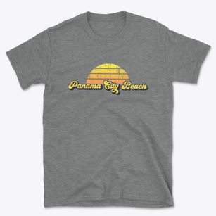 Panama City Beach Florida Sublime Sunset Basic T-Shirt
