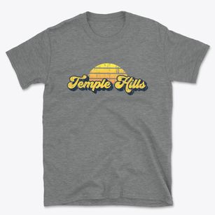 Temple Hills Maryland Sublime Sunset Basic T-Shirt