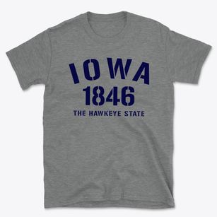  Iowa Established Basic T-Shirt