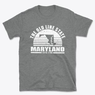 Maryland Sunset Basic T-Shirt