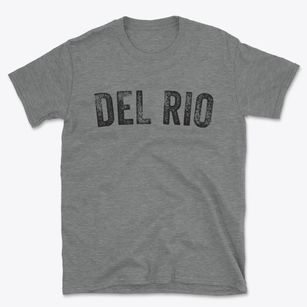 Del Rio Texas Timeless Retro Basic T-Shirt