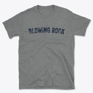Blowing Rock North Carolina Timeless Retro Basic T-Shirt