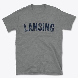 Lansing Ohio Timeless Retro Basic T-Shirt