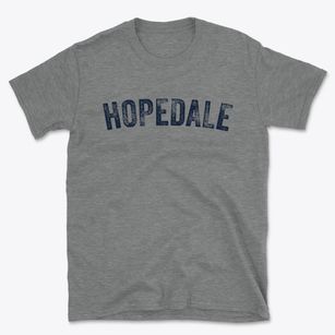 Hopedale Illinois Timeless Retro Basic T-Shirt