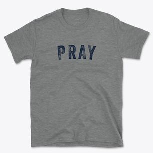 Pray Montana Timeless Retro Basic T-Shirt