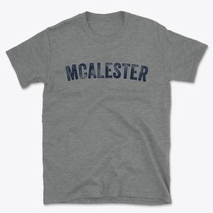 Mcalester Oklahoma Timeless Retro Basic T-Shirt