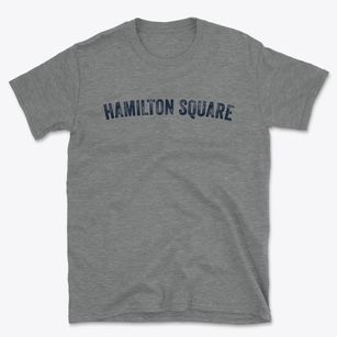 Hamilton Square New Jersey Timeless Retro Basic T-Shirt