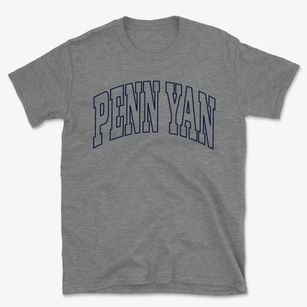 Penn Yan New York Trendy Block Basic T-Shirt