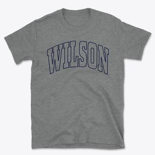 Wilson Wisconsin Trendy Block Basic T-Shirt