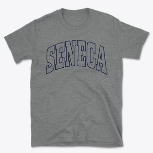 Seneca Kansas Trendy Block Basic T-Shirt