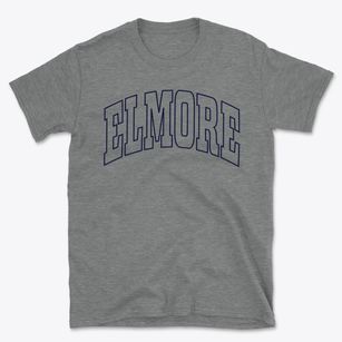 Elmore Alabama Trendy Block Basic T-Shirt