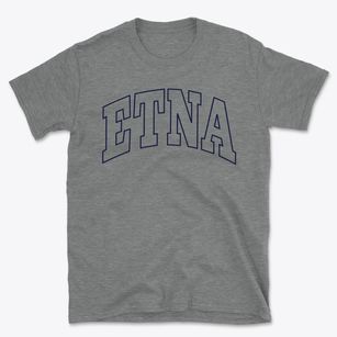 Etna Maine Trendy Block Basic T-Shirt