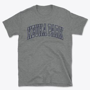 Keuka Park New York Trendy Block Basic T-Shirt