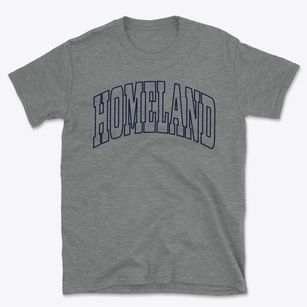 Homeland Georgia Trendy Block Basic T-Shirt
